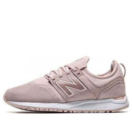 Кроссовки 247 нубук розовые New Balance, розовый wrl247ps | pink/blue