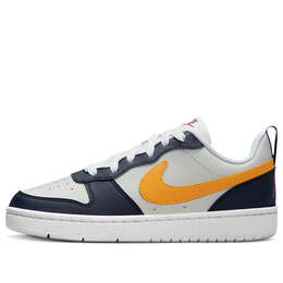 Кроссовки Court Borough Low Recraft Nike, серый hj3482-071 | phantom grey/white/obsidian/university gold