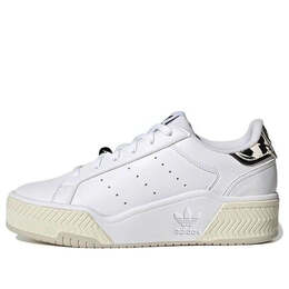 Кроссовки оригинальные Court Tourino Bold Shoes Adidas, белый gy9550 | cloud white / cloud white / core black;