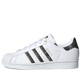 Кроссовки суперзвезда обувь Adidas, белый gx1838 | cloud white / core black / gold metallic