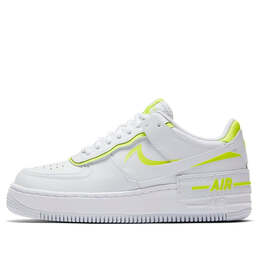 Кроссовки air force 1 shadow Nike, белый ci0919-104 | white/yellow