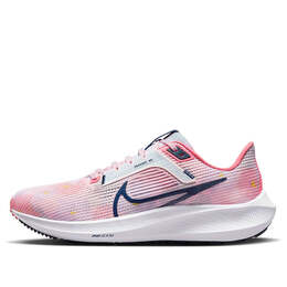 Кроссовки пегас 40 премиум Nike, розовый dv7890-600 | pearl pink/coral chalk/white/midnight navy