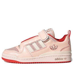 Кроссовки семя x форум плюс Adidas, розовый gv7662 | pink/red/beige