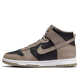 Кроссовки данк высокие Nike, черный dd1869-002 | black/moon fossil