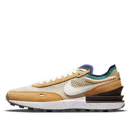 Кроссовки вафельные коричневые Nike, бежевый dm6437-737 | cream/brown