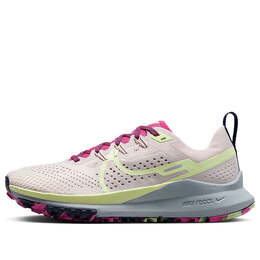 Кроссовки react pegasus trail 4 Nike, фиолетовый dj6159-002 | platinum violet/purple ink/fierce pink/luminous green