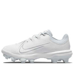 Кроссовки hyperdiamond 4 pro mcs Nike, белый dc8990-100 | white/pure platinum/wolf grey