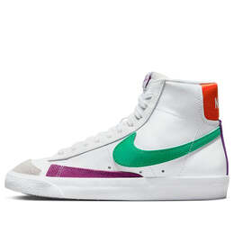 Кроссовки Nike Blazer Mid 77 CZ1055, бело-зеленый (размер RU 39,5) cz1055-123 | cdek_stock