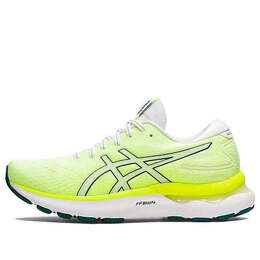 Кроссовки гель нимбус 24 Asics, белый/зеленый 1012b201-102 | white