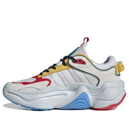 Кроссовки angel chen x magmur runner Adidas, белый fx1941 | white/red/blue/green/yellow