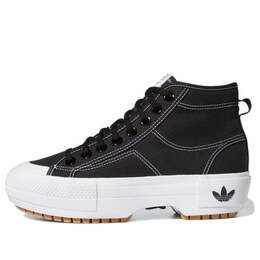 Кроссовки nizza trek Adidas, черный gz8857 | black/white
