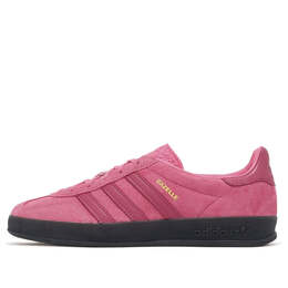 Кроссовки газель для помещений Adidas, розовый ji2585 | pink fusion/black
