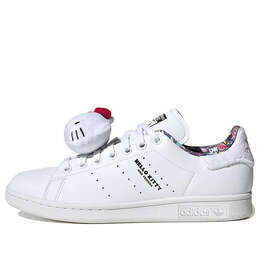 Кроссовки оригиналы stan smith x hello kitty Adidas, белый hp9656 | cloud white / core black / light flash red