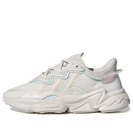 Кроссовки ozweego обувь Adidas, белый gw6803 | cloud white / bliss orange / almost blue