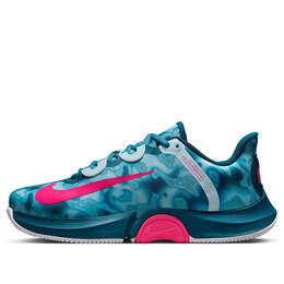 Кроссовки x naomi osaka court air zoom gp turbo Nike, голубой dz0011-400 | glacier blue / valerian blue / cerulean / hyper pink