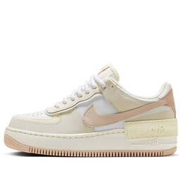 Кроссовки air force 1 low shadow Nike, белый fn3444-121 | white fossil / stone ivory / sail