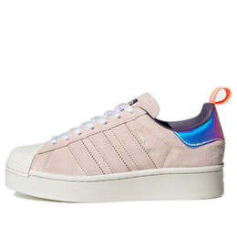 Кроссовки девушки потрясающие x суперзвезда смелая Adidas, розовый fw8084 | pink