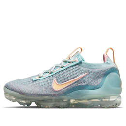 Кроссовки air vapormax 2021 flyknit Nike, синий dh4088-300 | aqua/mango