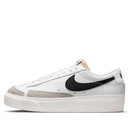 Кроссовки блейзер низкая платформа Nike, белый dj0292-101 | white/black/sail/team orange