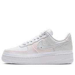Кроссовки air force 1 low lx Nike, белый cj1650-100 | white/red