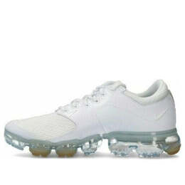 Кроссовки air vapormax Nike, белый ah9045-101 | white/metallic silver