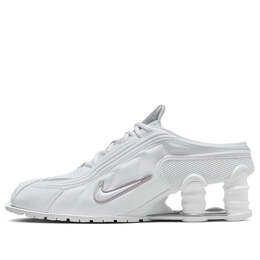 Кроссовки martine rose x shox mule mr4 Nike, белый dq2401-100 | white metallic silver