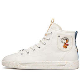 Кроссовки x snoopy skateboarding series кроссовки высокие Anta, белый 922138604-1 | white/orange/blue
