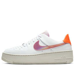 Кроссовки air force 1 sage low Nike, белый cv3036-100 | whiteorangepurple