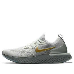Кроссовки epic react flyknit premium Nike, белый av3048-070 | silverwhite