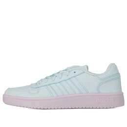 Кроссовки neo hoops 2.0 Adidas, белый fw9358 | white/light blue