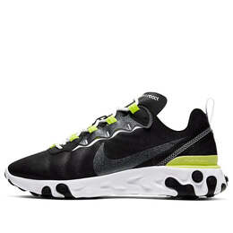 Кроссовки react element 55 se Nike, черный cn3591-001 | black