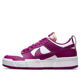 Кроссовки dunk destroy low Nike, фиолетовый dn5065-100 | purple/white