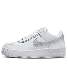 Кроссовки air force 1 shadow Nike, белый ci0919-119 | white metallic silver