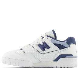 Кроссовки 550 New Balance, белый bbw550dy | white/vintage indigo