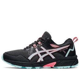 Кроссовки гелевые Venture 8 широкие Asics, черный 1012a706-008 | black/clear blue