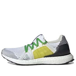 Кроссовки stella mccartney x ultraboost Adidas, белый f35900 | cloud white/core black/fresh lemon