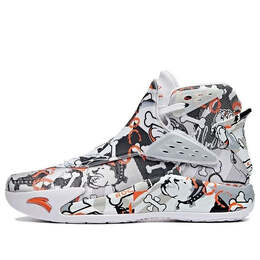Кроссовки клэй томпсон 5 Anta, белый 122011101-5 | white/black/orange