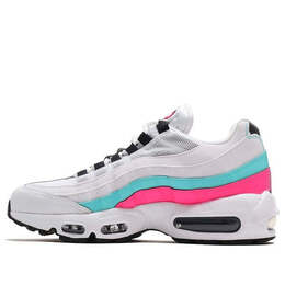 Кроссовки air max 95 Nike, белый 307960-117 | white/pink/blue