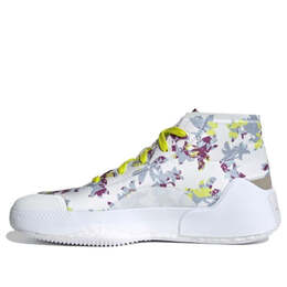 Кроссовки Stella McCartney x Treino Mid Adidas, белый fy1180 | white/yellow/purple