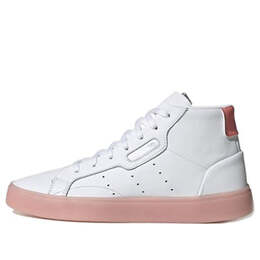 Кроссовки гладкие средние Adidas, белый fw5415 | white