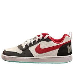 Кроссовки Court Borough низкие красные Nike, белый dq5354-161 | white/red/black