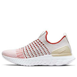 Кроссовки react phantom run flyknit 2 Nike, белый cj0280-003 | white/red
