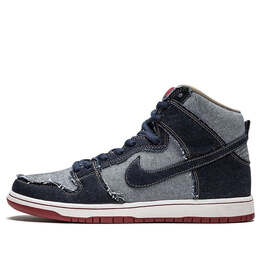 Кроссовки x reese forbes sb dunk высокие Nike, синий 881758-441 | midnight blue/midnight blue