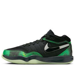 Кроссовки x victor wembanyama air zoom gt hustle 2 ep Nike, черный fz7310-900 | black/green