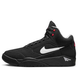 Кроссовки air flight lite mid Nike, черный dq7687-003 | black/white/varsity red