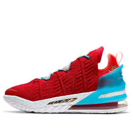 Кроссовки lebron 18 ep Nike, красный cw3155-600 | red/blue