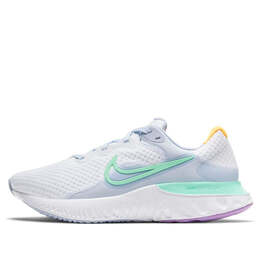 Кроссовки renew run 2 Nike, белый cu3505-103 | white/green//white/purple/orange