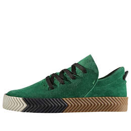 Кроссовки alexander wang x aw skate Adidas, зеленый by8907 | green