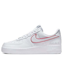 Кроссовки Air Force 1 Nike, белый dq0791-100 | white/red