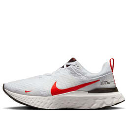 Кроссовки react infinity run flyknit 3 Nike, белый dz3014-100 | white